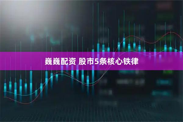 巍巍配资 股市5条核心铁律